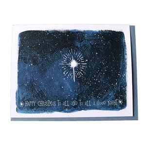 Christmas Card Boxed Set, Happy Christmas Holiday Greeting Card