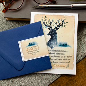 Christmas Cards Boxed Set , Charles Dickens Literary Quote