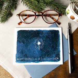 Christmas Card Boxed Set, Happy Christmas Holiday Greeting Card