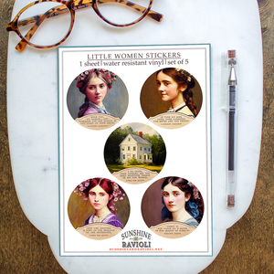 Little Women Sticker Sheet