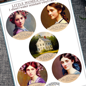 Little Women Sticker Sheet