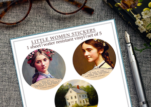 Little Women Sticker Sheet