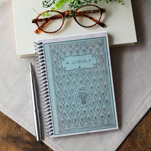 Spiral Notebook for Writers, Jane Austen Vintage Book Cover, Emma, Gift for Book Lovers
