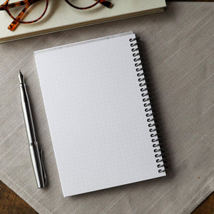 Spiral Notebook for Writers, Prang's Natural History Journal, Gift for book Lovers