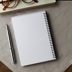 Spiral Notebook, Vintage Book Cover Journal, Jules Verne, Gift for Book Lovers