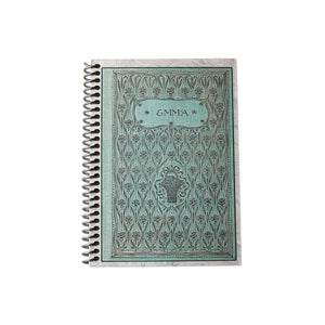 Spiral Notebook for Writers, Jane Austen Vintage Book Cover, Emma, Gift for Book Lovers