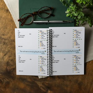 Jane Austen Reading Journal: Handmade Book Tracker with Bumblebee Design