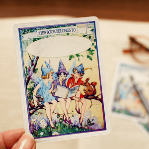 Personalized Fairy Bookplate Stickers - Children's Book Plates - Sunshine and Ravioli