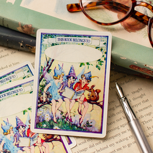 Personalized Fairy Bookplate Stickers - Children's Book Plates - Sunshine and Ravioli