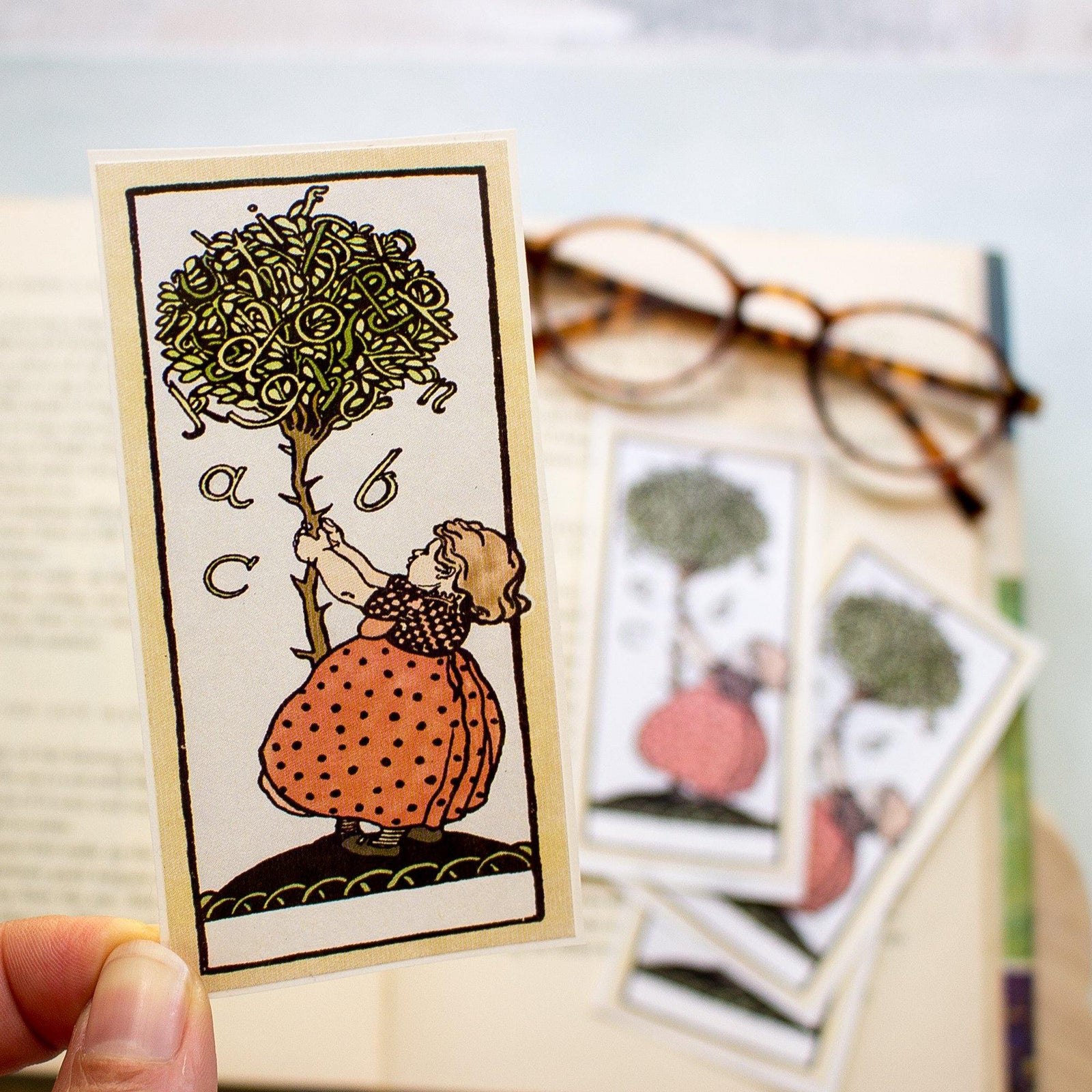 childrens' bookplate stickers - set of 10 - Sunshine and Ravioli