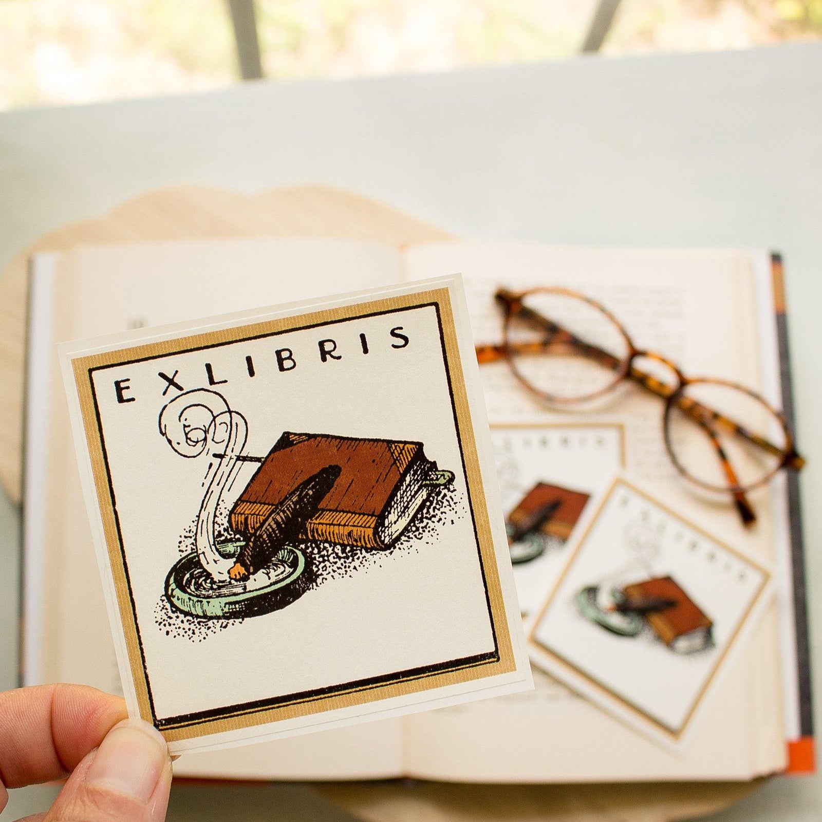 cigar book plates - set of 10 - Sunshine and Ravioli