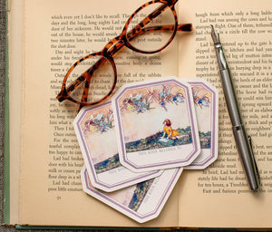 Personalized Fairy Bookplates - Bookish Gift for Girls - Set of 10 - Ex Libris - Book Label - Bookplate Stickers