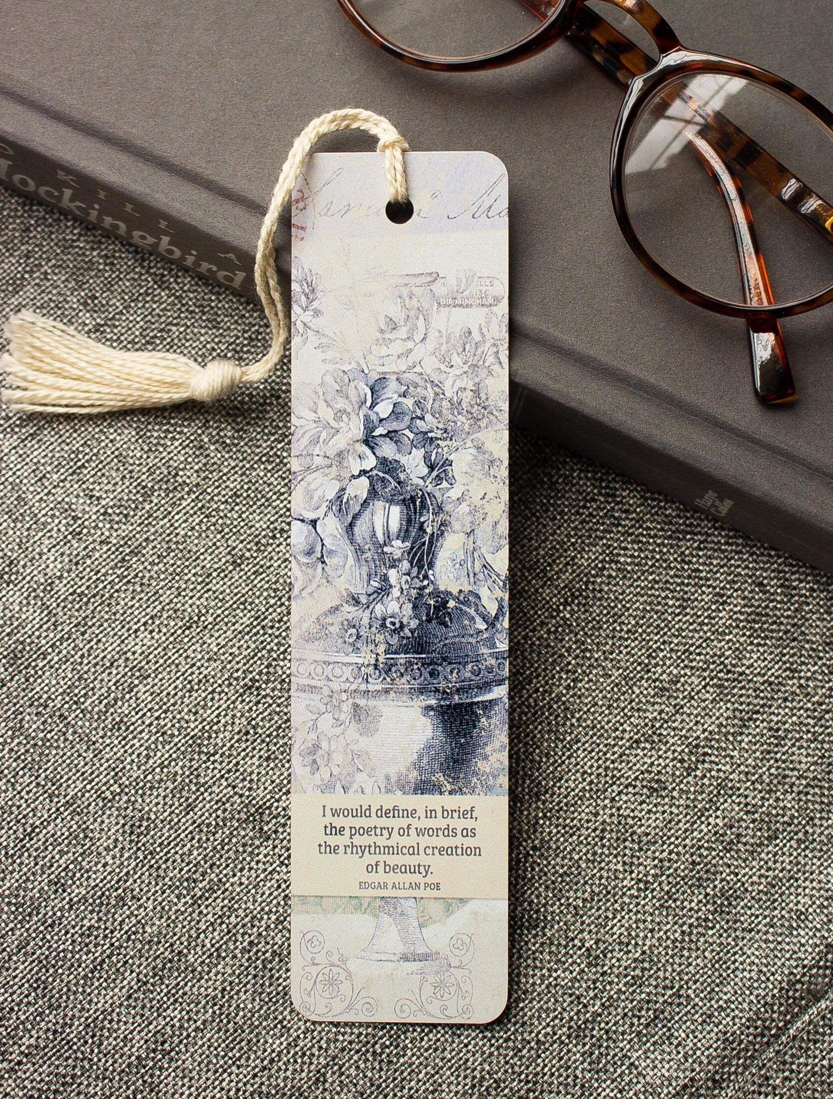 Literary Quote Bookmark Set , Metal Bookmark ,  Gift for Writers ,  Book Club Gift , Set of 3 Handmade Book Marks , Book Accessories