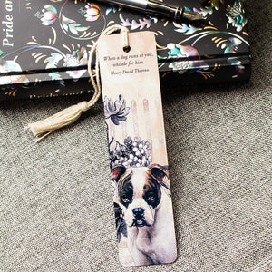 Dog Bookmark Set , Metal Bookmark ,  Bookish Gift ,  Book Club Gift , Set of 3 Handmade Book Marks , Gift for Dog Lovers